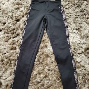 NWT INC Pants/leggings with see through sides S
